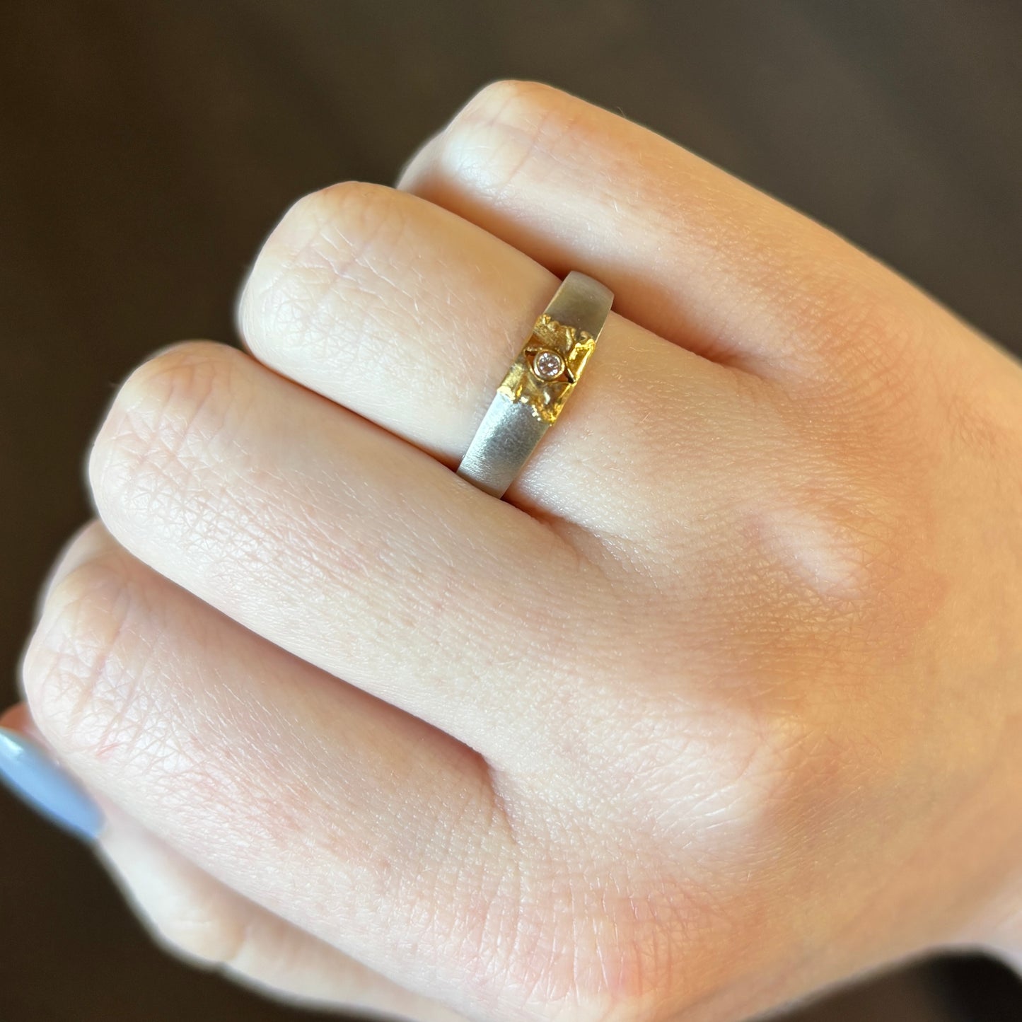 18k & 22k Gold Diamond Ring
