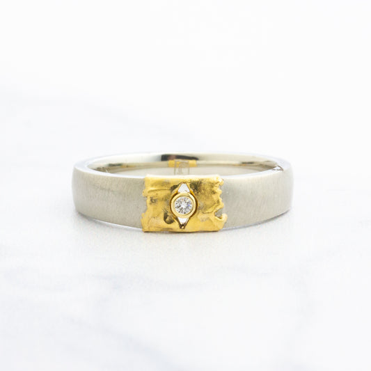 18k & 22k Gold Diamond Ring