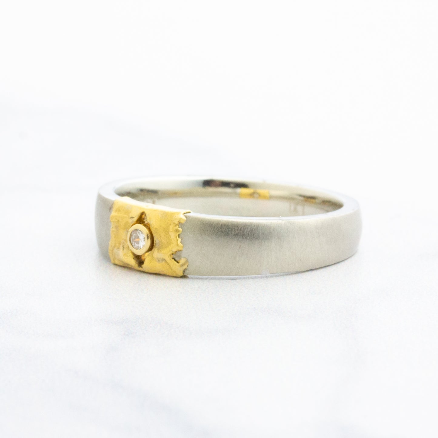 18k & 22k Gold Diamond Ring