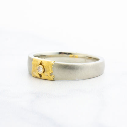 18k & 22k Gold Diamond Ring