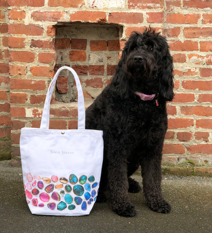 Dog Next To Jamie Joseph Gem Tote