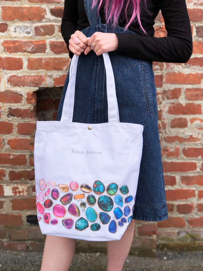 Woman Holding Jamie Joseph Gem Tote